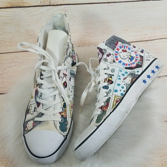 converse high top lace style